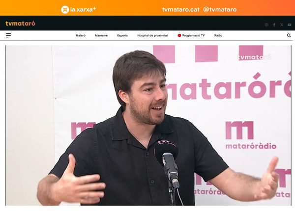 w Nil Rider a TV Mataró pp